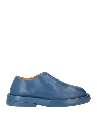 MARSÈLL Laced shoes Blue Calfskin