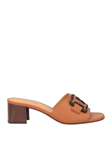 TOD'S Sandals Tan Leather