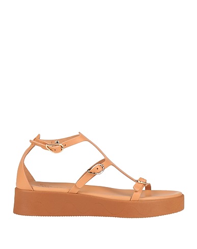ANCIENT GREEK SANDALS Sandals Tan Cowhide