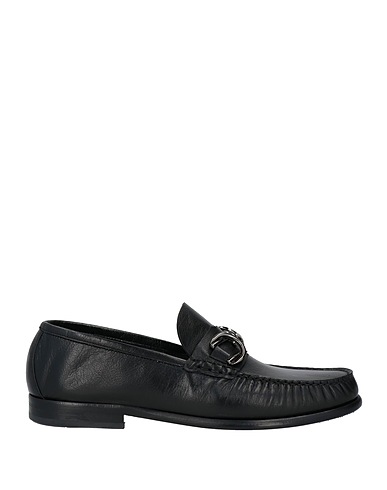 GIOVANNI CONTI Loafers Black Leather