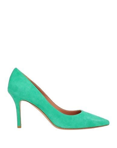 THE SELLER Pump Emerald green Leather