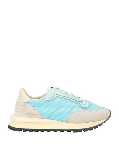 HIDNANDER Sneakers Μπλε του ουρανού Δέρμα, Ίνες υφασμάτων