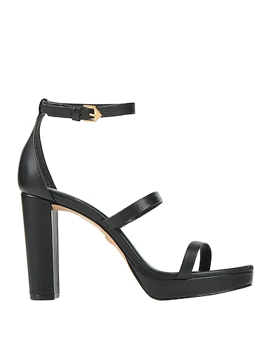 CARRANO Sandals Black Leather