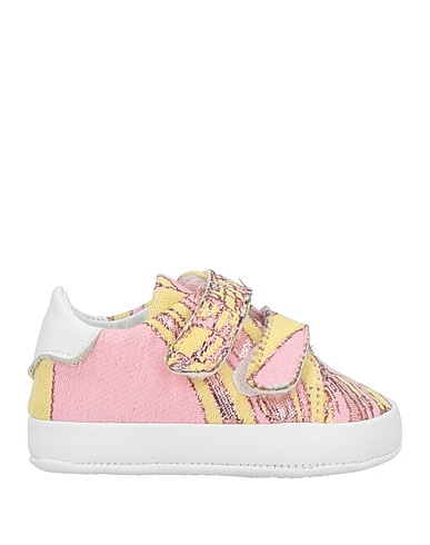 PUCCI Newborn shoes Pink Textile fibres