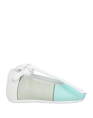 PUCCI Newborn shoes White Textile fibres