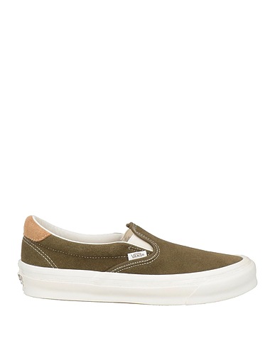VANS VAULT Sneakers Military green Leather