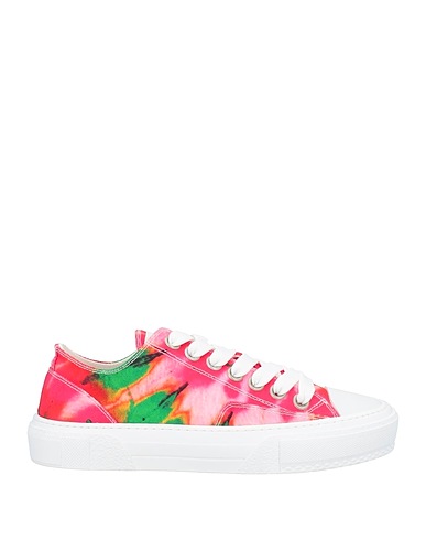 MSGM Sneakers Fuchsia Leather, Textile fibres