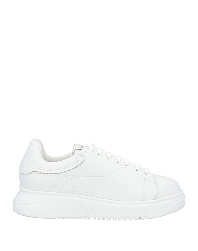 EMPORIO ARMANI Sneakers White Leather