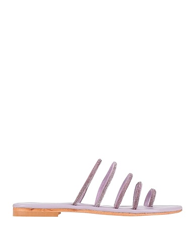 CRISTIN Flip flops Lilac Leather