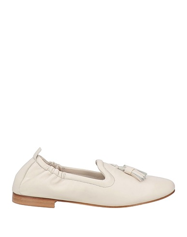 CALPIERRE Loafers Cream Leather