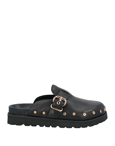 CULT Mules and clogs Black Leather