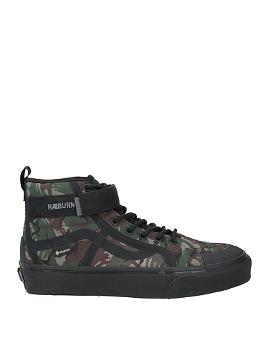 VANS x RAEBURN Sneakers Military green Textile fibres