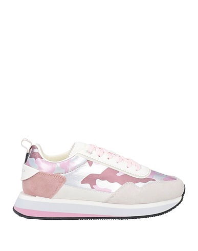 APEPAZZA Sneakers Rosa Fibre tessili, Pelle