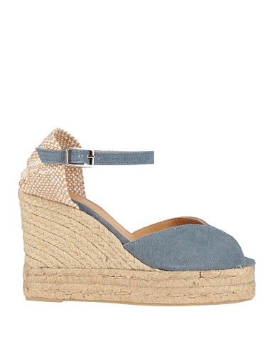 CASTAÑER Espadrilles Taubenblau Gewebefasern
