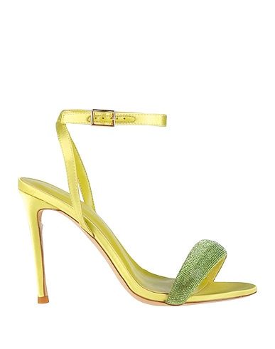 PREGUNTA Sandales VERDE LIME Fibres textiles