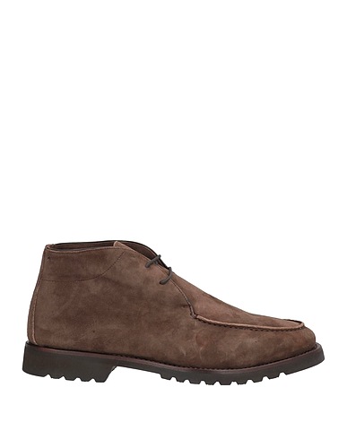 ANDREA VENTURA FIRENZE Ankle boot Dark brown Leather