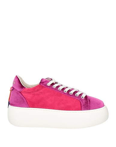 BARRACUDA Sneakers Fuchsia Textile fibers, Leather