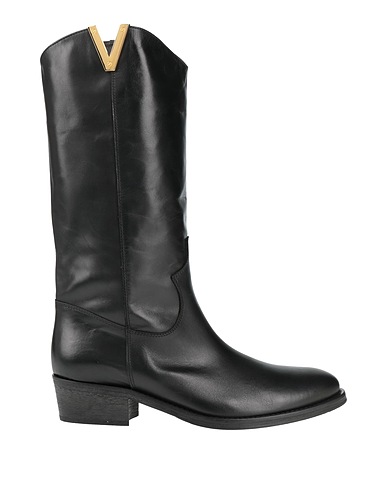 VIA ROMA 15 Boots Black Leather