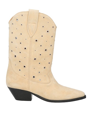 ISABEL MARANT Bottine Beige Cuir