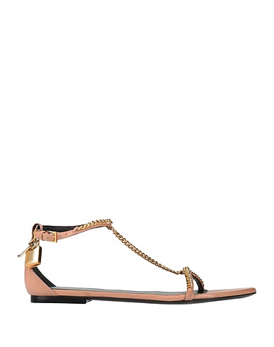 TOM FORD Sandals Blush Goat skin, Zamak