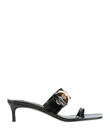 BY FAR Sandals Black Leather