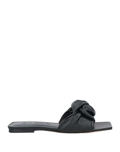 BY FAR Sandals Black Leather