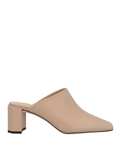 BY FAR Mules and clogs Beige Leather