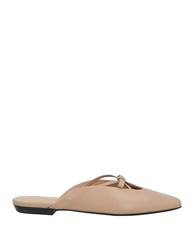 BY FAR Mules and clogs Beige Leather