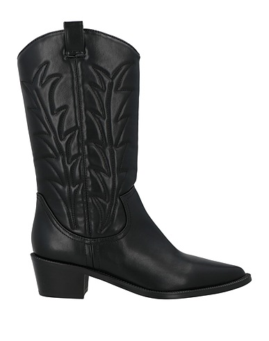 ACTITUDE by TWINSET Ankle boot Black Textile fibres