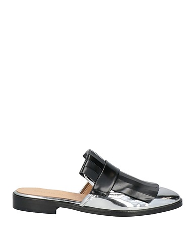 MARIE MARÍ Mules und Clogs Silber Leder