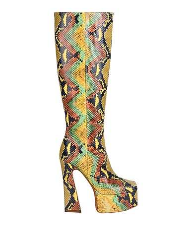 THE SADDLER Boots Military green Leather