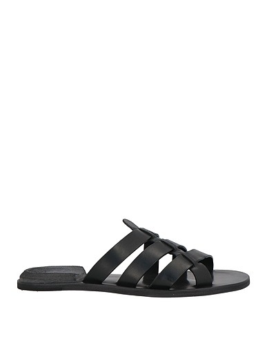 OFFICINE CREATIVE ITALIA Sandals Black Leather