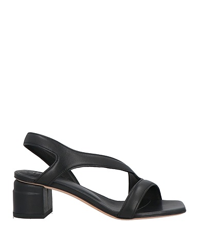 OFFICINE CREATIVE ITALIA Sandals Black Leather