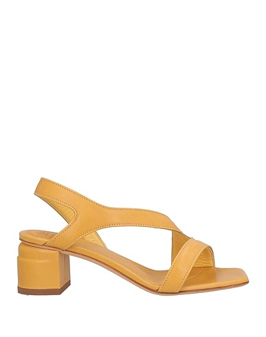 OFFICINE CREATIVE ITALIA Sandals Mustard Leather