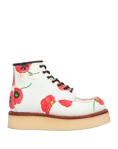 KENZO Ankle boot Cream Leather