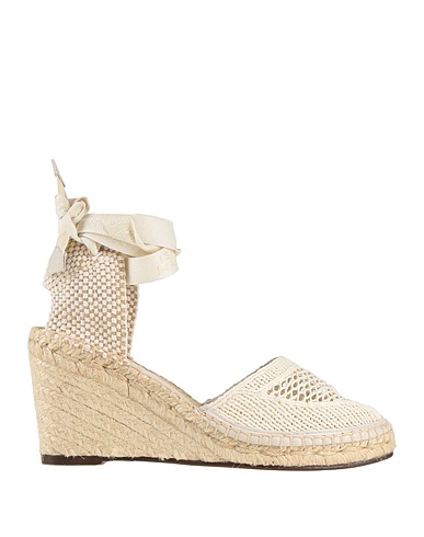 ISABEL MARANT Espadrilles Ivory 95% Cotton, 5% Elastane