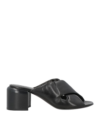 OFFICINE CREATIVE ITALIA Sandals Black Leather