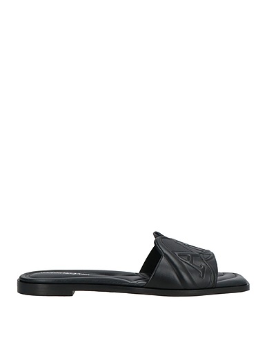 MCQUEEN Sandals NERO Leather
