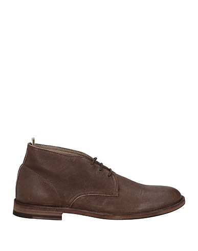 OFFICINE CREATIVE ITALIA Ankle boot Chocolate brown Leather