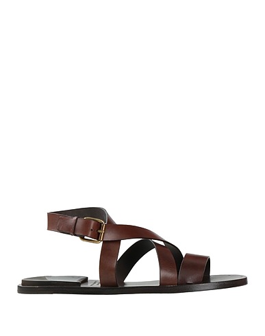 OFFICINE CREATIVE ITALIA Sandals Brown Leather