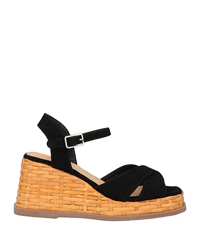 CASTAÑER Sandals Black Leather