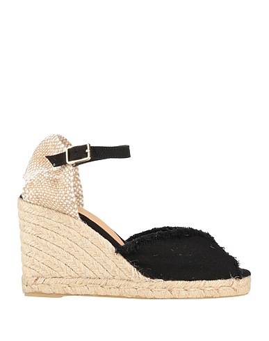 CASTAÑER Espadrilles Black Textile fibres