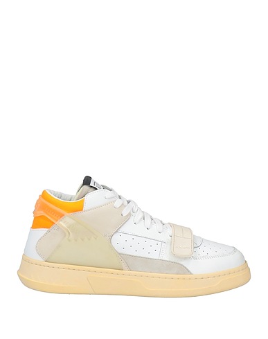 RUN OF Sneakers Light grey Leather