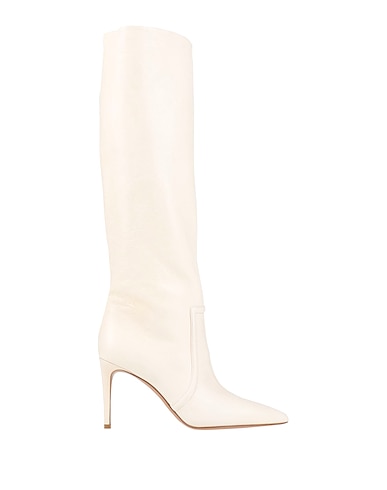 PARIS TEXAS Boots Ivory Leather