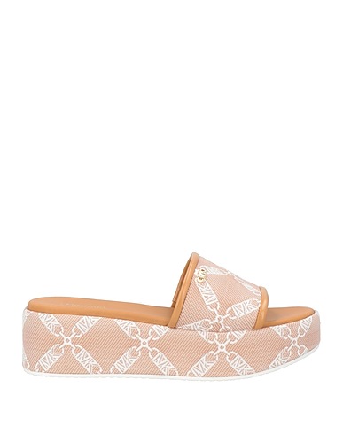 MICHAEL MICHAEL KORS Sandali Cammello 54% Cotone, 46% Poliestere