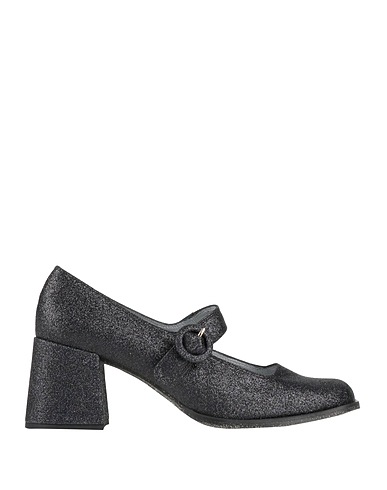 CAREL Paris Pumps Schwarz Gewebefasern