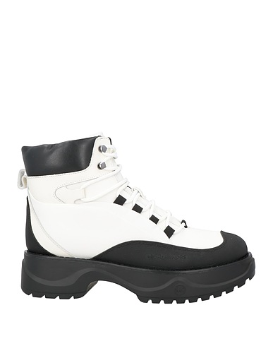 MICHAEL MICHAEL KORS Stiefelette Weiß Gewebefasern, Andere Fasern