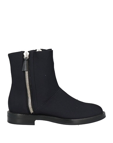 CASADEI Ankle boot Black Textile fibers