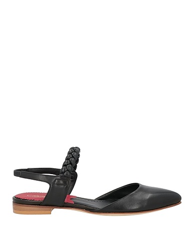 CALPIERRE Ballet flats Black Leather