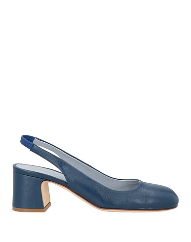 CALPIERRE Pump Navy Leather